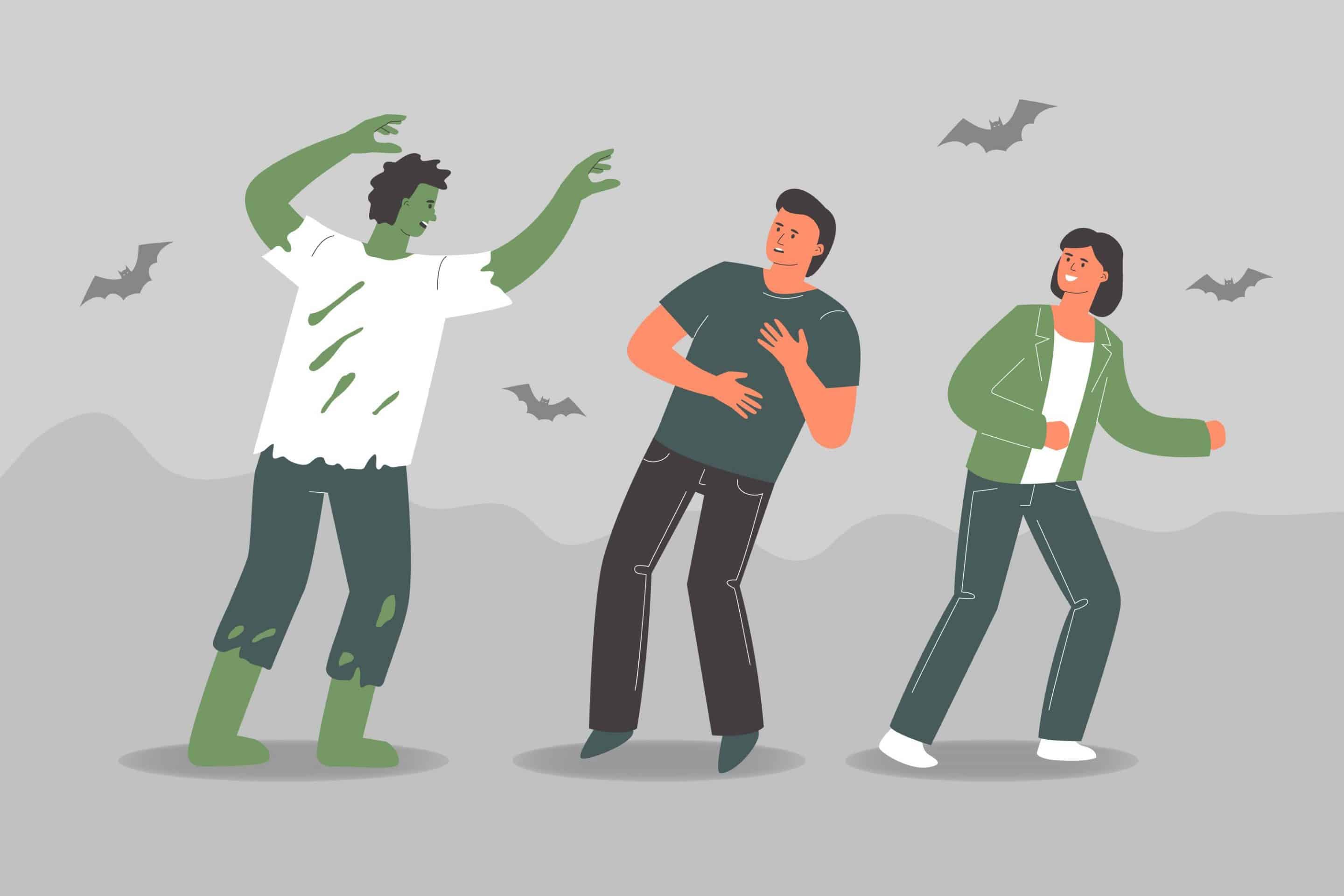 ghosting y zombi Reto Halloween: evitar el ghosting laboral y los empleados zombi