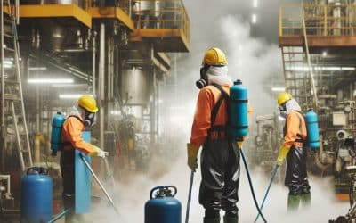 Los riesgos más frecuentes en los trabajos de limpieza industrial