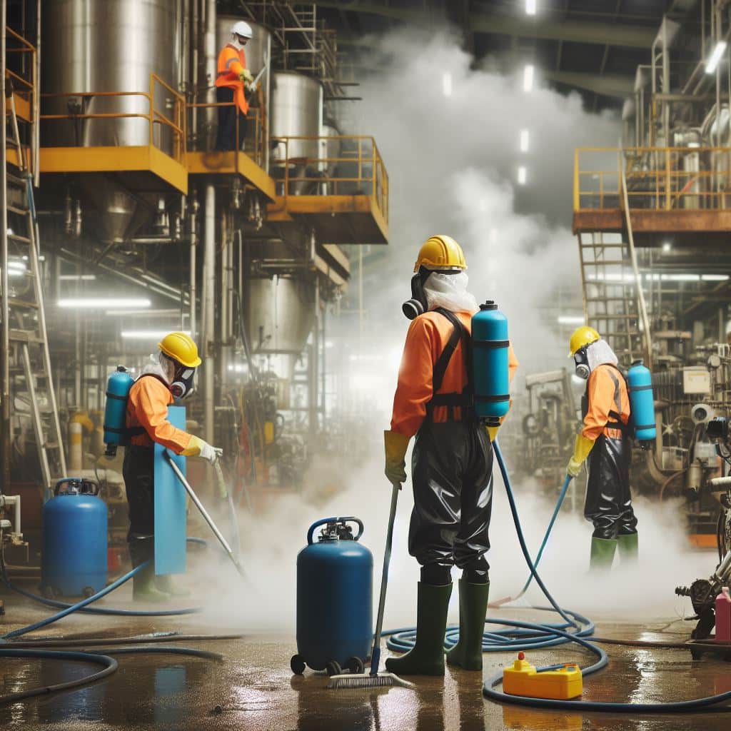 Los riesgos laborales más frecuentes en los trabajos de limpieza industrial