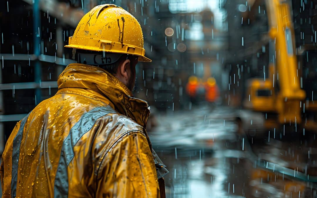 Lluvias y viento fuerte en el trabajo: ¿saben tus trabajadores cómo actuar cuando llega un temporal?